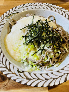 高麗人参とろろぶっかけそば-レシピのメイン写真