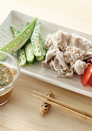 夏野菜のつけだれサラダ-レシピのメイン写真