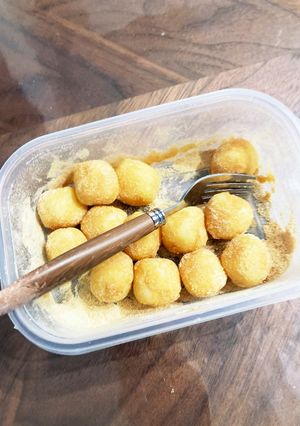 小腹がすいた時に ヘルシー節約豆腐団子-レシピのメイン写真
