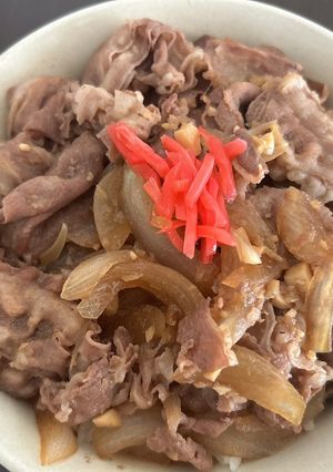 牛丼-レシピのメイン写真