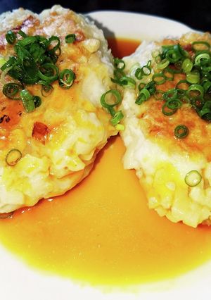 うどんバーグ-レシピのメイン写真