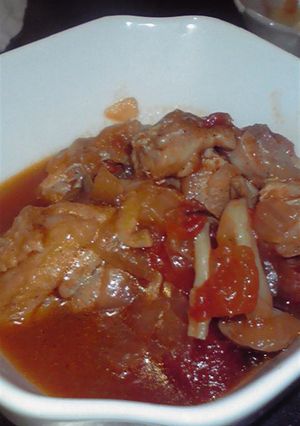 鶏もも肉のトマト煮-レシピのメイン写真