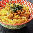 絶品♡韓国風ヤンニョムチキンの炊込みご飯
