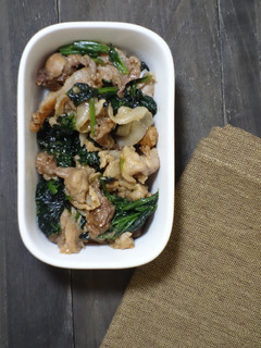 豚肉とほうれん草のオイスターソース和え-レシピのメイン写真
