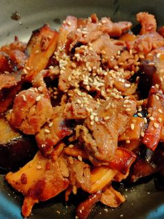 茄子と豚肉のオイスター炒め-レシピのメイン写真