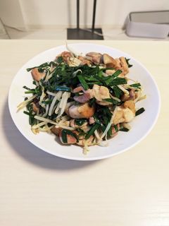 【ケト】鳥ニラもやし辛炒め-レシピのメイン写真