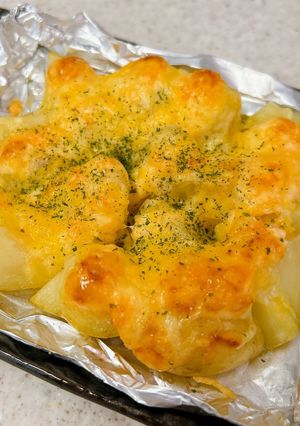 新じゃがいもの明太マヨチーズ焼き-レシピのメイン写真
