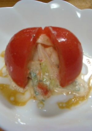 トマトのお洒落サラダ♪-レシピのメイン写真