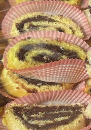 ロールチョコケーキ-レシピのメイン写真