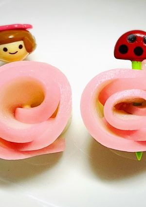 簡単☆蒲鉾飾り切り☆お花*お弁当にも*-レシピのメイン写真