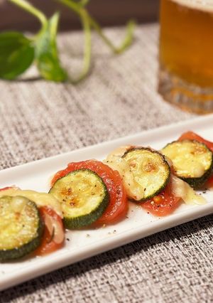 トマトズッキーニのチーズ焼き〜おしゃれ♡-レシピのメイン写真