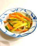 柚子風味~大根＊人参＊胡瓜の甘酢漬け