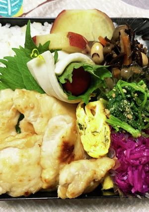 6/13ﾖｯﾁｬﾝ☆ 減塩鶏南蛮弁当-レシピのメイン写真