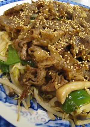 もやし焼肉でボリュームアップ☆-レシピのメイン写真