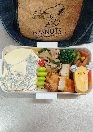 毎日高校男子弁当 it キャラ弁-レシピのメイン写真