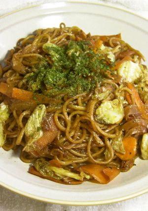 無添加　日田焼きそば風どろソース焼そば-レシピのメイン写真