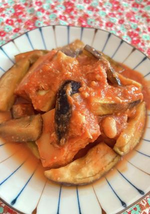 高野豆腐と茄子のトマトソース煮-レシピのメイン写真