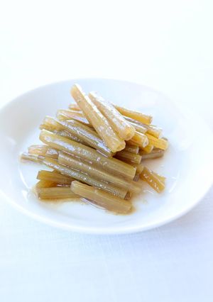 優しい風味で美味しい【ふきの煮物】蕗煮-レシピのメイン写真