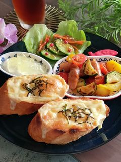 簡単!明太チーズフランス♡-レシピのメイン写真