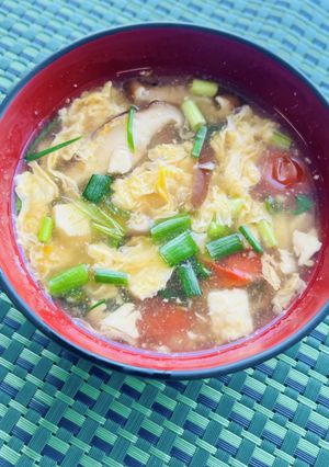 ミニトマトと豆腐のスープ-レシピのメイン写真