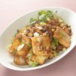 もめん豆腐の中華ねぎ炒め
