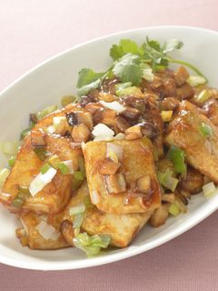 もめん豆腐の中華ねぎ炒め-レシピのメイン写真