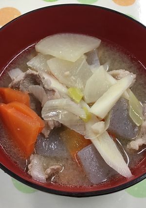 【食の自立】便利食材活用とん汁-レシピのメイン写真