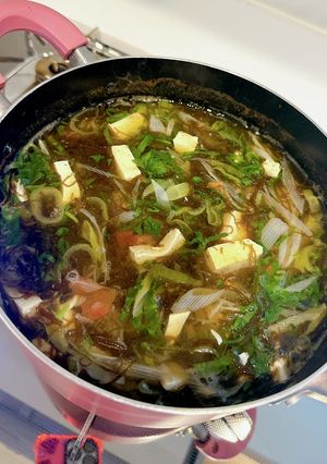 梅しそもずくスープ-レシピのメイン写真
