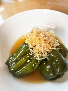 丸ごとピーマンレンジ煮浸し-レシピのメイン写真