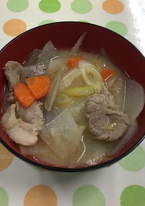 【食の自立】基本のとん汁-レシピのメイン写真