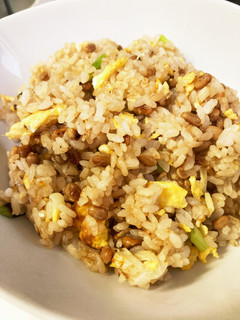 納豆チャーハン-レシピのメイン写真