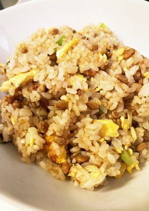 納豆チャーハン-レシピのメイン写真