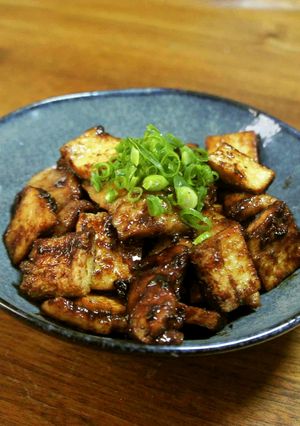 豚ばらと揚げのにんにくみそ炒め-レシピのメイン写真