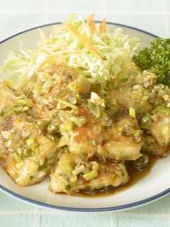メカジキの甘酢ねぎ炒め-レシピのメイン写真
