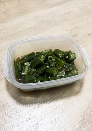ご飯泥棒！大好きすぎるピリ辛オクラ-レシピのメイン写真