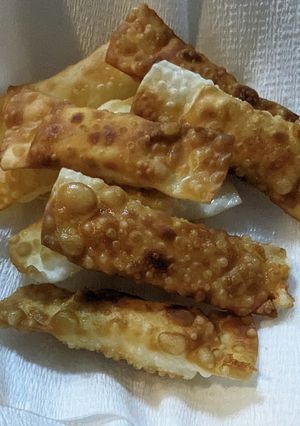 3分で春巻きの皮チーズ揚げ♪油少しで簡単-レシピのメイン写真