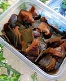 根昆布とどんこ椎茸お弁当用佃煮美味しすぎ