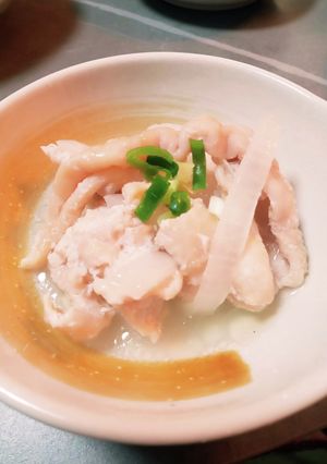 鶏むね肉酒蒸し-レシピのメイン写真