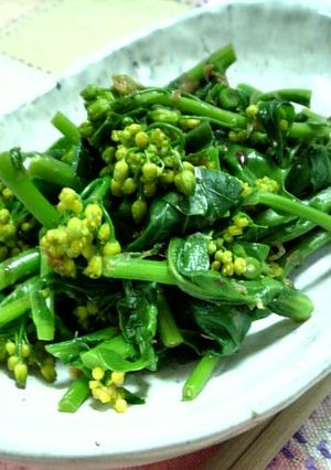 菜花のおひたし-レシピのメイン写真