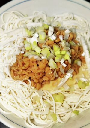 納豆腐素麺-レシピのメイン写真