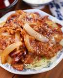 行列のできる☆豚の味噌漬け焼き定食☆