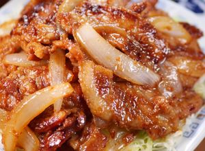 行列のできる☆豚の味噌漬け焼き定食☆-レシピのメイン写真