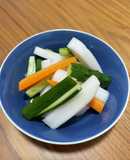 酸っぱすぎない子供も食べれる簡単ピクルス