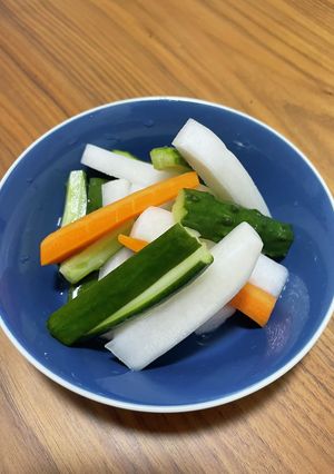 酸っぱすぎない子供も食べれる簡単ピクルス-レシピのメイン写真