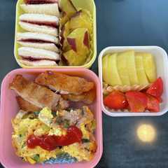 รูปของ さつまいもの甘露煮（娘の弁当には毎日）