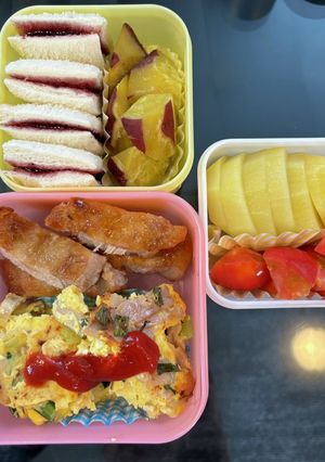 さつまいもの甘露煮（娘の弁当には毎日）-レシピのメイン写真