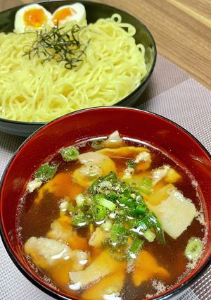 時短！豚コマつけ麺♡6/13-レシピのメイン写真