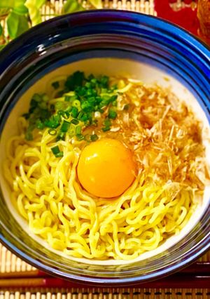 簡単☆おうちでTKM(卵かけ麺)-レシピのメイン写真