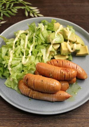 簡単！シャウエッセン　レモンバジル-レシピのメイン写真