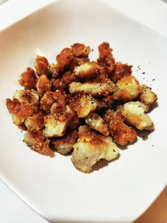 鶏ナンコツのブラックペッパー炒め-レシピのメイン写真